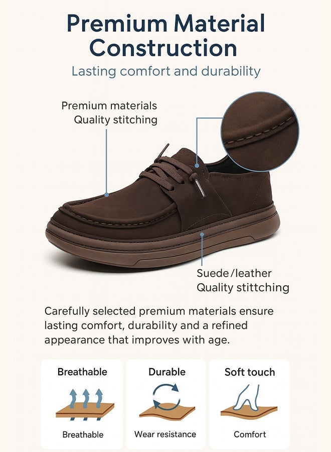 Roman Style Comfort Shoes Series - Wide Toe Loafer in Cowhide - Image 4