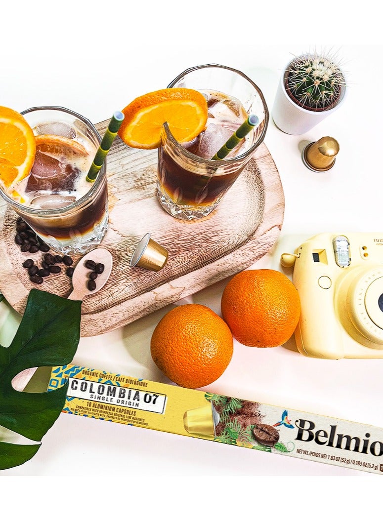 Belmio Single Origin Colombia Coffee Capsules, Compatible with Nespresso Original Line Machines - Image 3