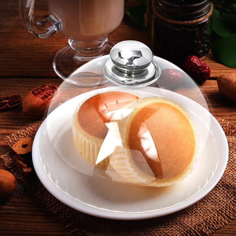 2pcs round Cake Domes Food Covers, Plastic Dessert Protective Covers for Buffet and Party Serving, 16"x8" and 21"x11" Domed Food Covers for Kitchen and Dining - Image 4