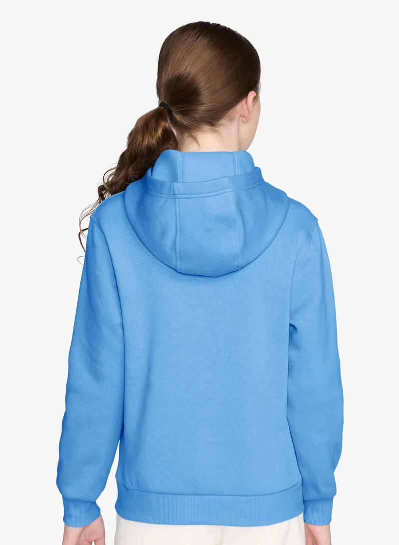 Nike Youth Club Fleece Hoodie Lbr