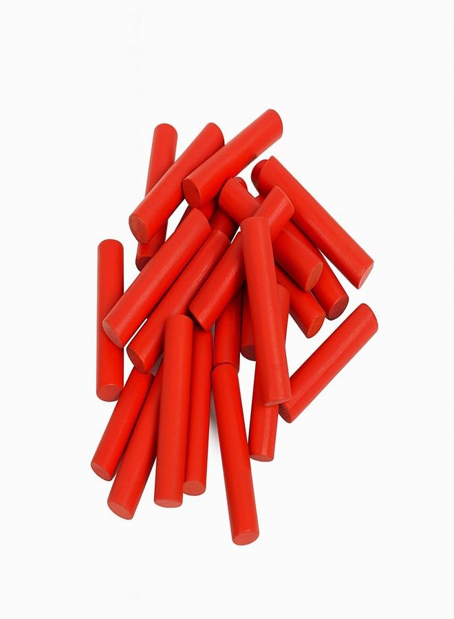 BrainyTots Pegs for Numbers Peg Board | Set of 10 Pegs | for Kids 1, 2, 3 Years Old - Image 1