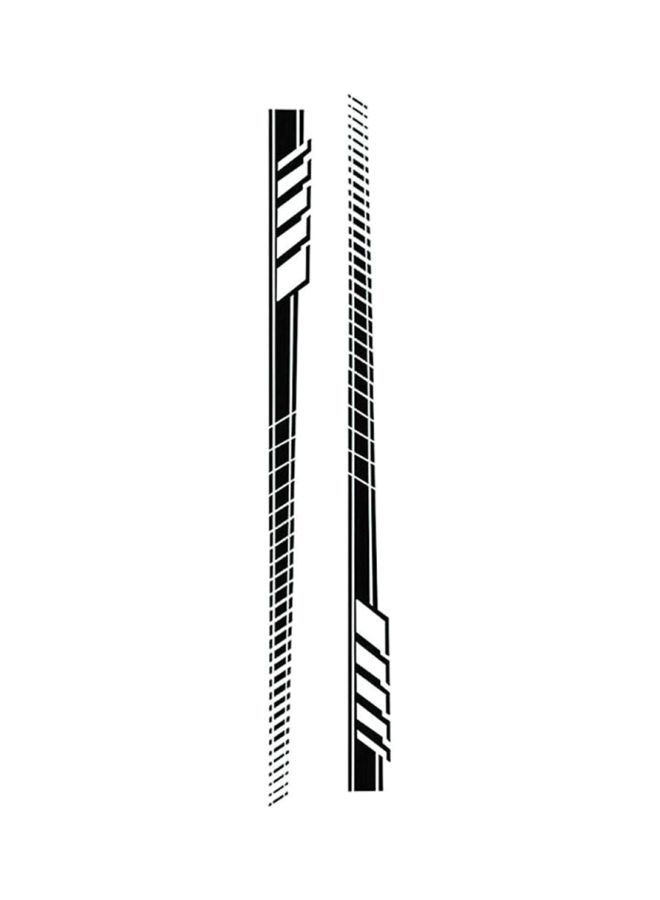 NIBEMINENT 2-Piece Stripe Designed Car Sticker Set - Image 1