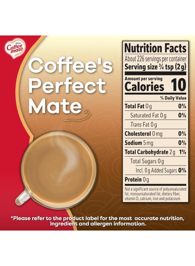Nestle Fat Free Coffee Creamer Powder for Hot Beverages 453 g - Image 2