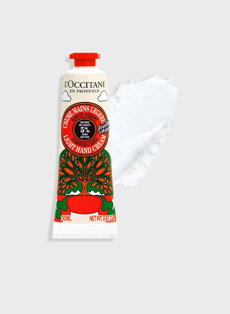 L'OCCITANE Shea Powdered Softness Light Hand Cream 30Ml
