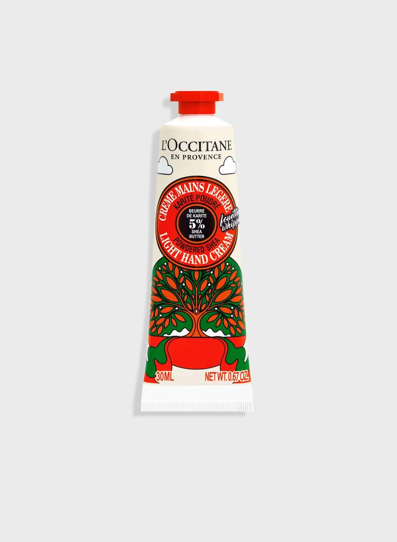 L'OCCITANE Shea Powdered Softness Light Hand Cream 30Ml