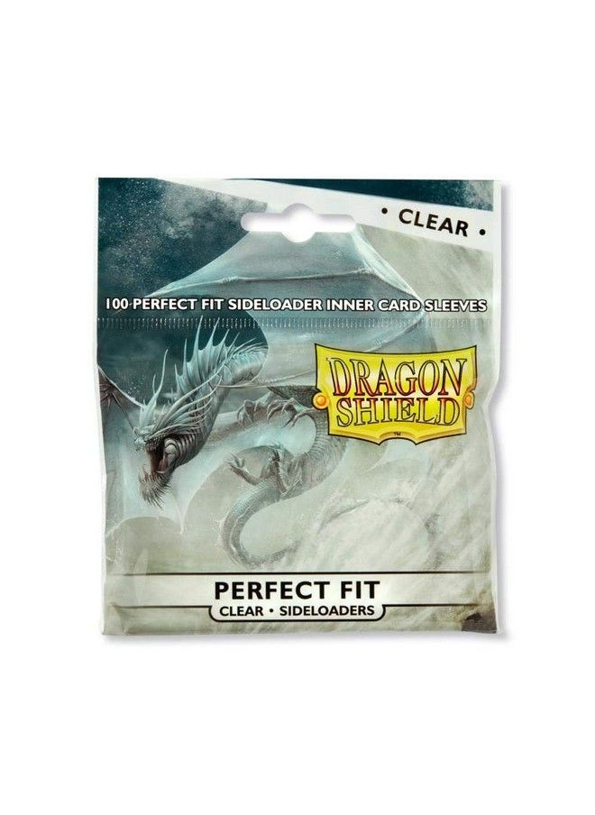 dragon shield - Bundle: 5 Packs Perfect Fit Clear Standard Size Sideloader Sleeves 500 Sleeves Total - Image 1