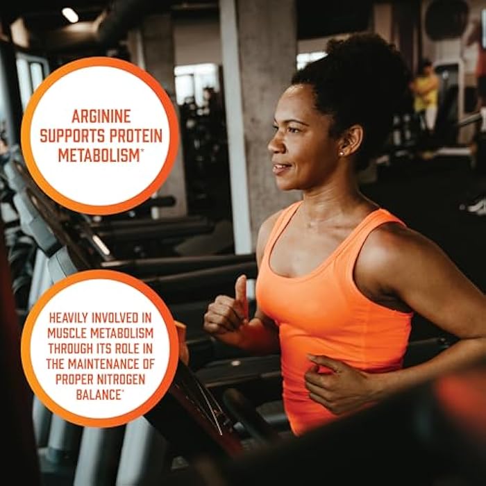 now Sports Nutrition, L-Arginine Double Strength 1000mg, Nitric Oxide Precursor, Amino Acids, 180 Tablets - Image 5