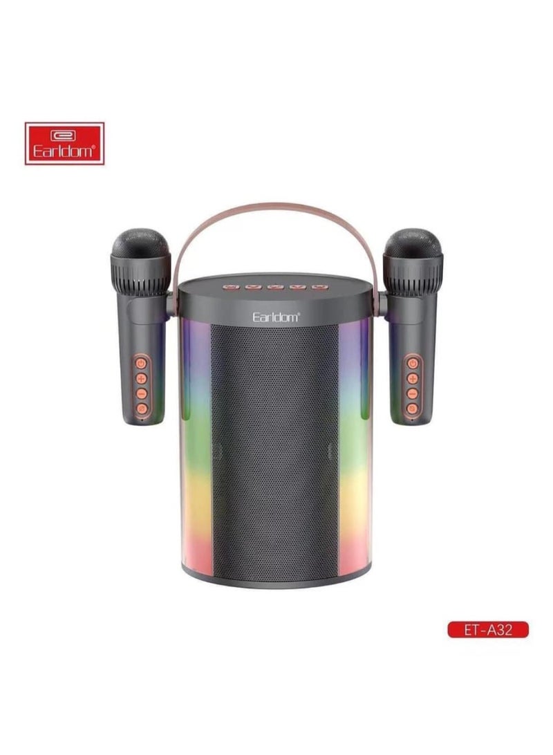Earldom A32 Portable Wireless Speaker with Microphone - Image 1