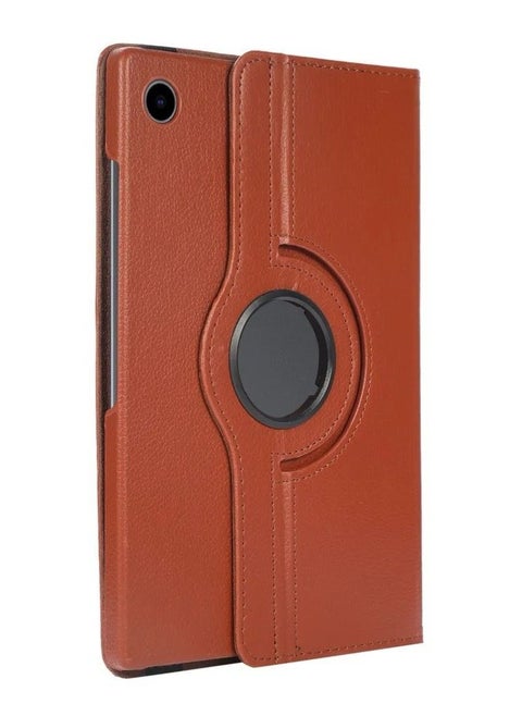 A9 / A9 LITE 8.7" Tablet 360 Degree Rotating Stand Universal Flip Case Cover For Samsung Galaxy brown