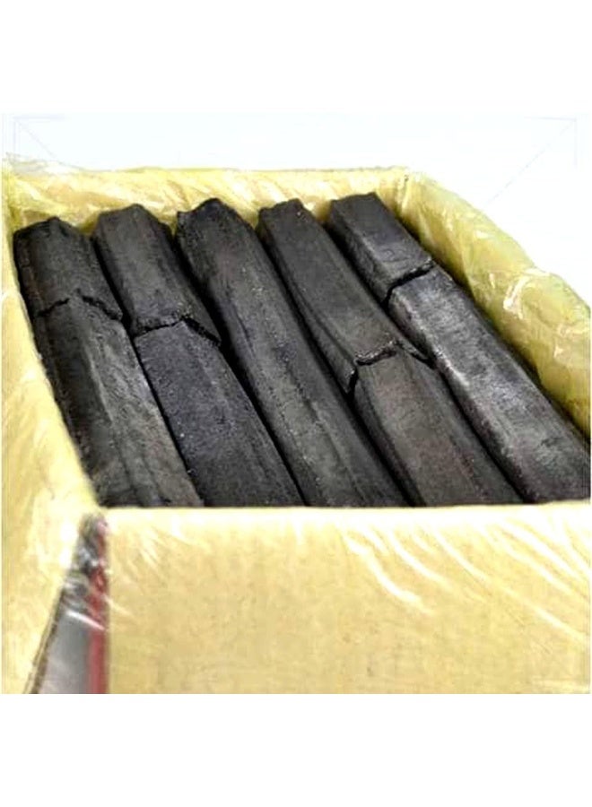 ALSAQER Fire Top BBQ Charcoal Sticks With Hole-10 KG | Barbeque Hexa Shape Stick Hole Charcoal - Image 4