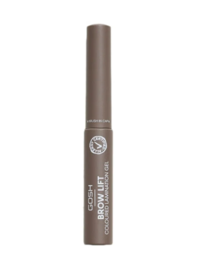 gosh Brow Lift Coloured Lamination Gel 001 Grey Brown