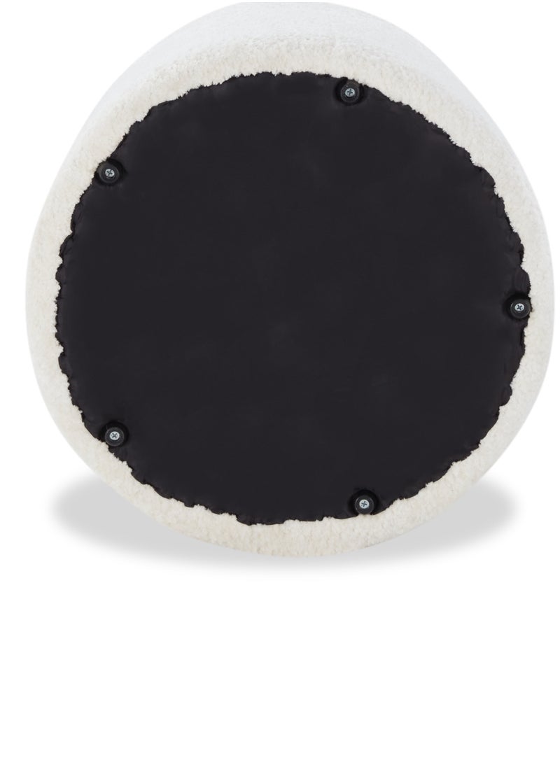 لوفت بودنغ، بوف، 42×42×41 سم، قماش، أبيض D028/EDS2  - Image 4