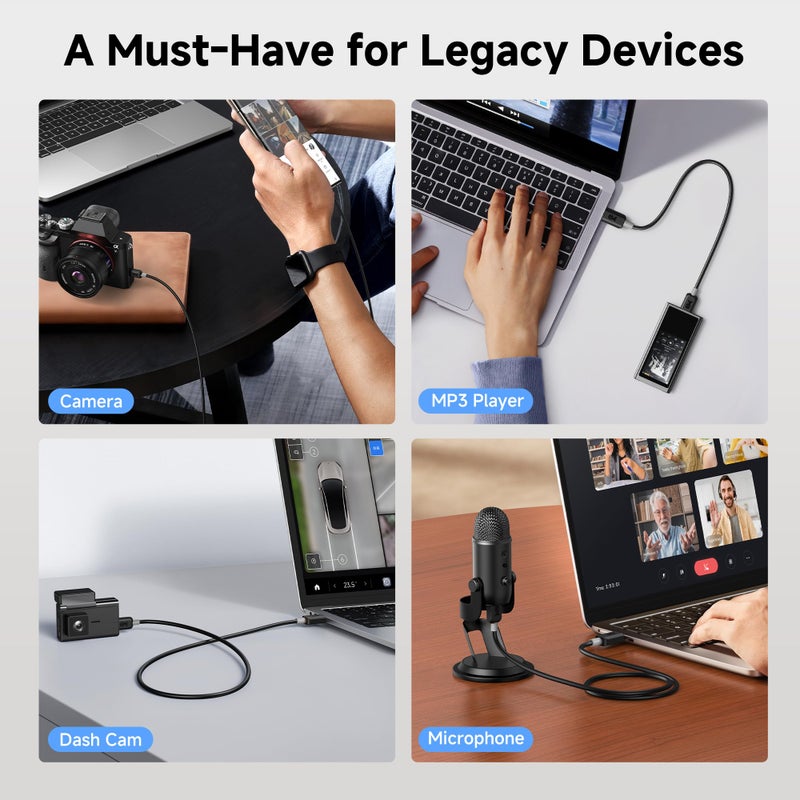 Cable Matters Mini USB to USB C Cable - 3.3ft, 480Mbps Data, 15W Charging, USBC to MiniUSB Cable for Game Controller, Camera, GPS, Dash Cam, Black - Image 5