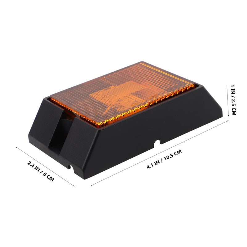 Amber LED Truck Side Marker Lights Easy Install Vehicle Signal Lamps - Image 3