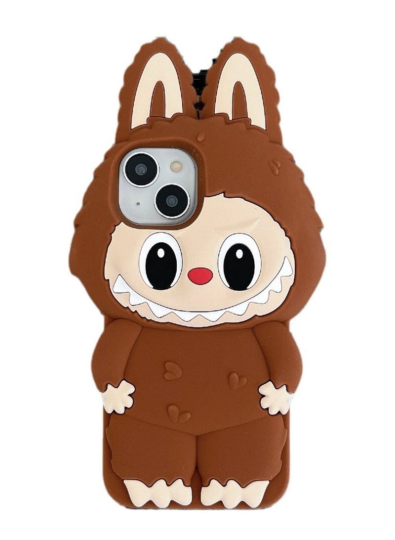 general iPhone 16 Pro Case, Cute Fun 3D Kawaii Phone Case with Soft Silicone Gel Keychain for anyone for iPhone 16 Pro - Image 1