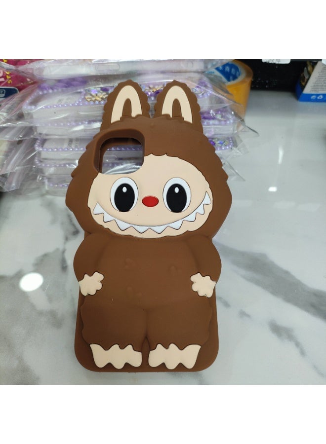 general iPhone 16 Pro Case, Cute Fun 3D Kawaii Phone Case with Soft Silicone Gel Keychain for anyone for iPhone 16 Pro - Image 4