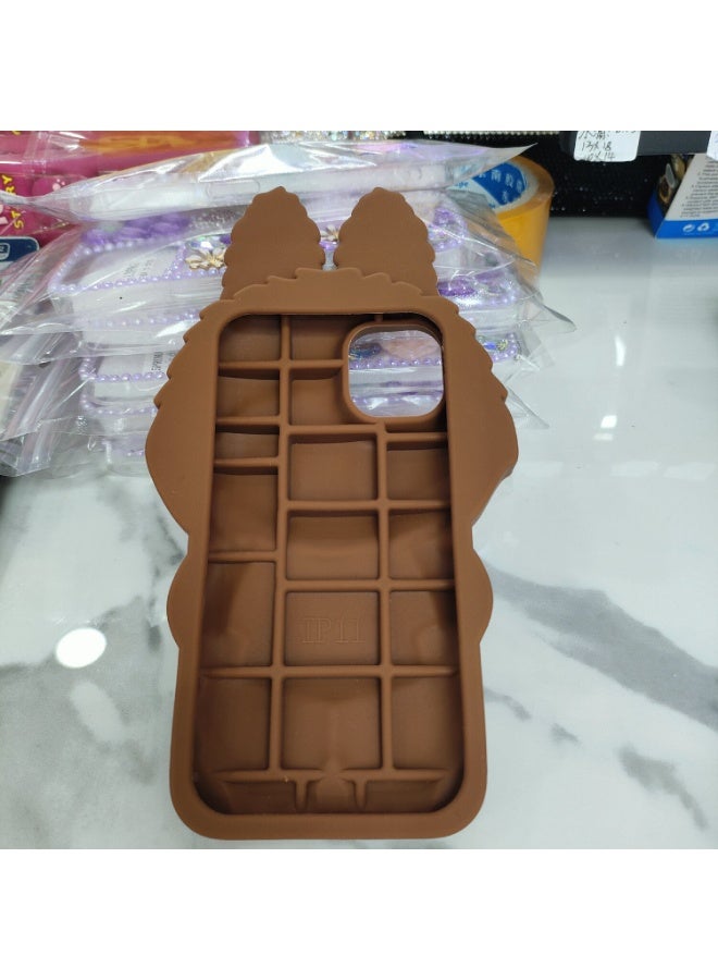 general iPhone 16 Pro Case, Cute Fun 3D Kawaii Phone Case with Soft Silicone Gel Keychain for anyone for iPhone 16 Pro - Image 5