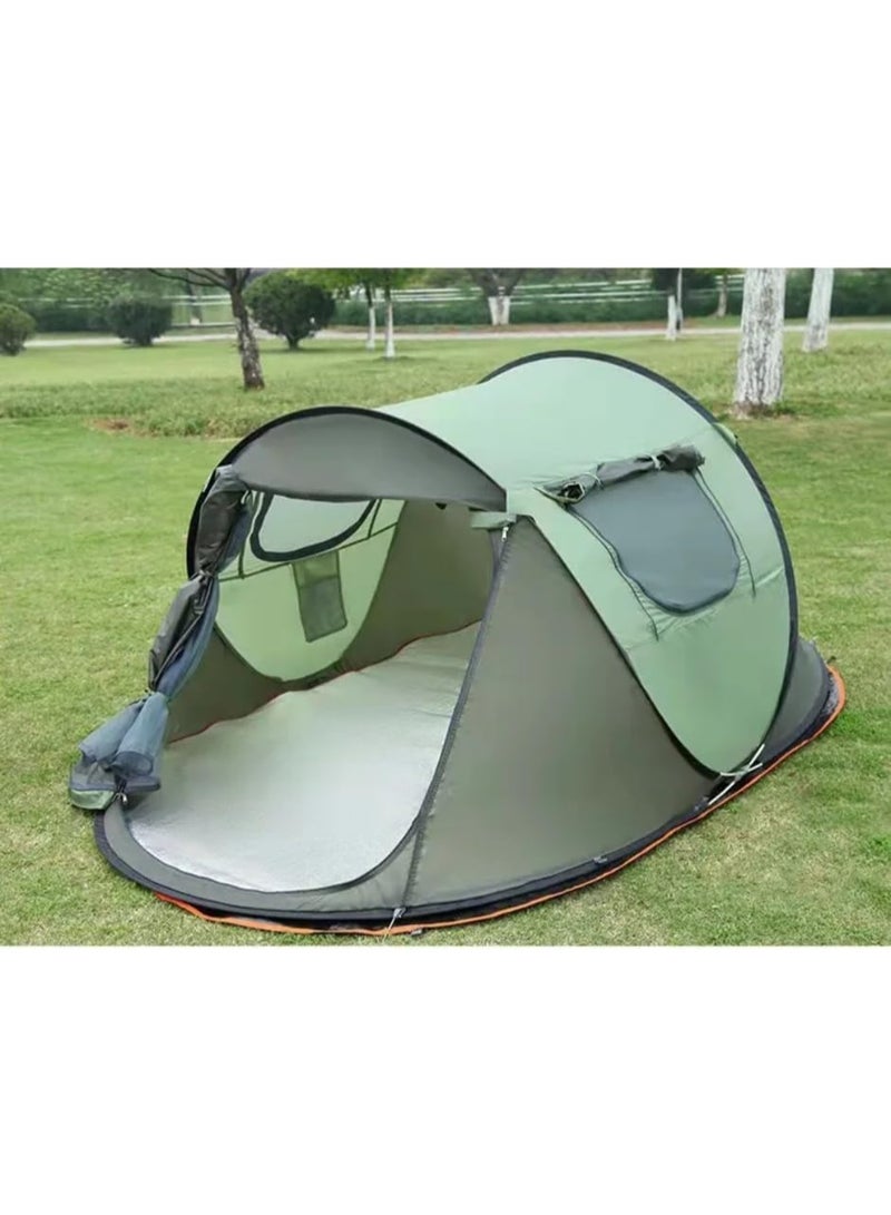 توبيز خيمة تخييم منبثقة، مأوى خارجي مضاد للماء يتسع لـ 3–4 أشخاص، بمقاس 250×145×100 سم – خيمة سهلة وسريعة التركيب للرحلات والتخييم والشاطئ - Image 2