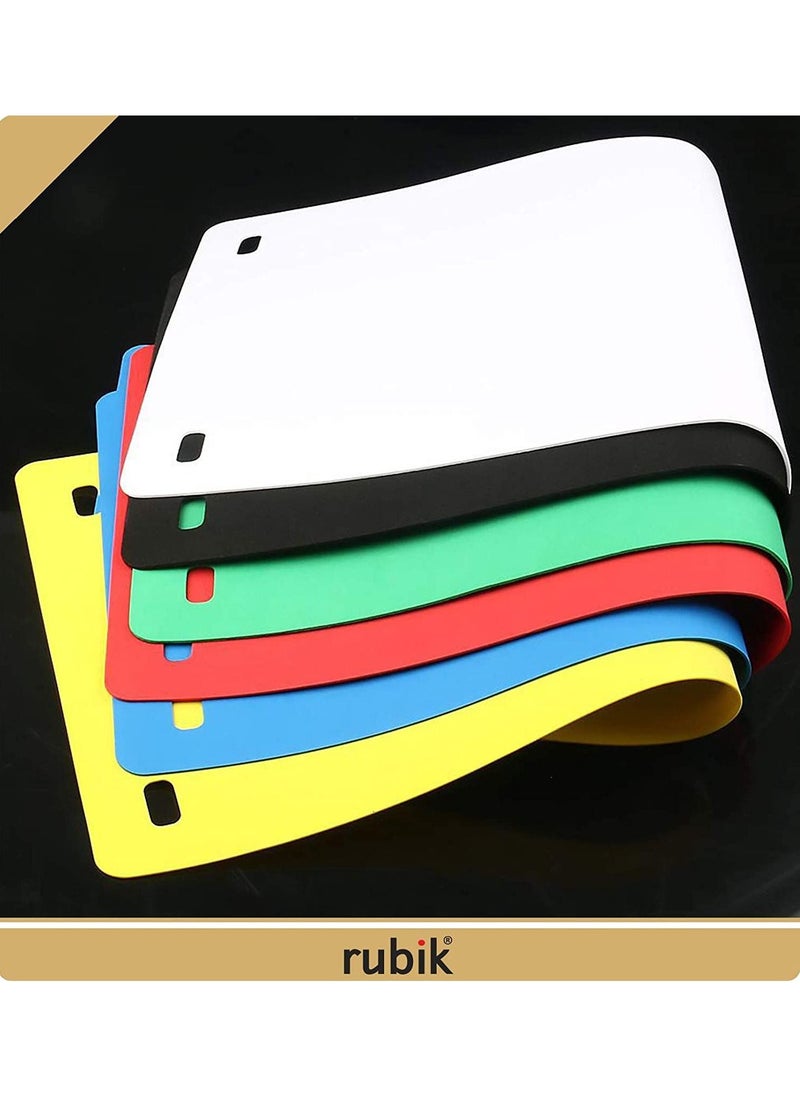 Rubik - Mini Photo Studio Box 20cm , Portable Light Room Photography Shooting Light Tent Kit, White Folding Lighting Softbox with 40 LED Lights + 6 Colors Backgrounds - Image 1