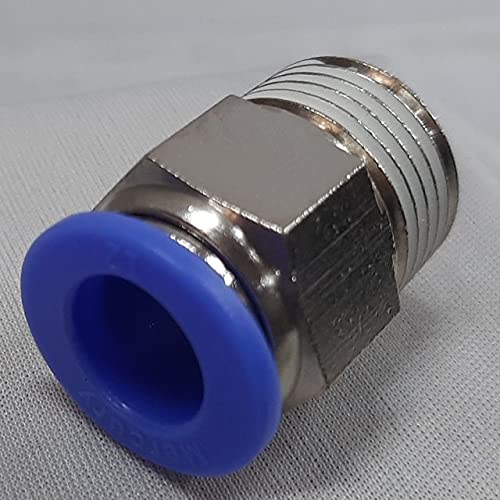 Mercury Mercury Pneumatic Push Type Male Connector Size 14 X 10 MM OD Pack of 10