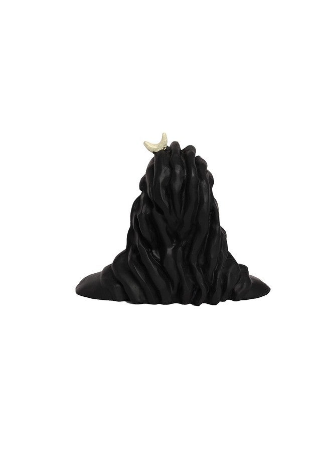 Karighar® Adiyogi Shiv ji Idol for Home Decor, Gift & Puja, Car Dashboard Statue (Black Color 4.5 Inch) (Multicolor),, Fiber - Image 5