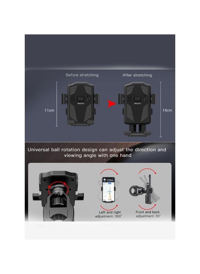 Yesido - Bicycle Bracket - Strong Hold & 360° Free Rotation - Model C94 - Image 1