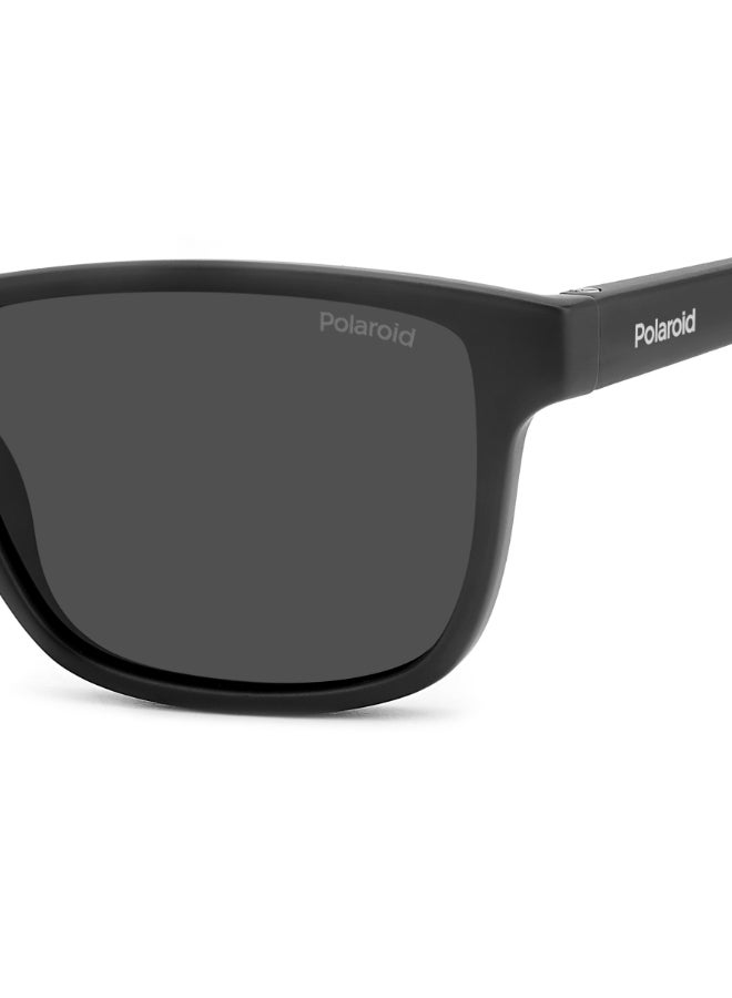 POLAROID KIDS PLD 8067/S Sunglasses Black Rectangular - Image 5