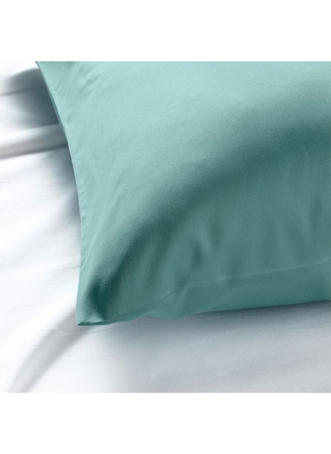 BYFT Orchard Exclusive (Sea Green) King Size Fitted Sheet and Pillow covers (Set of 3 Pcs) Cotton percale Weave, Soft and Luxurious, High Quality Bed linen -180 TC  - Image 5