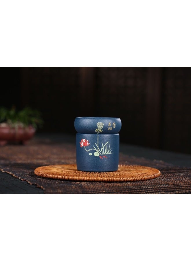 Lesha Yixing  Zisha Teapot Handmade Zisha Teapot Kungfu Tea Gift Set - Image 5