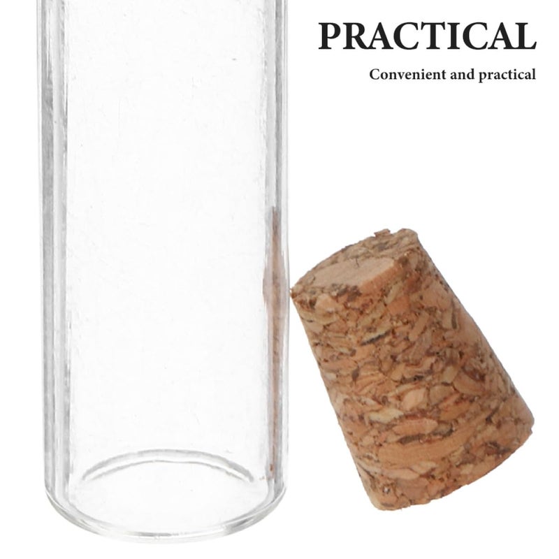 Mini 2ml Glass Bottles With Wood Cork For DIY Crafts Wedding Favors - Image 4
