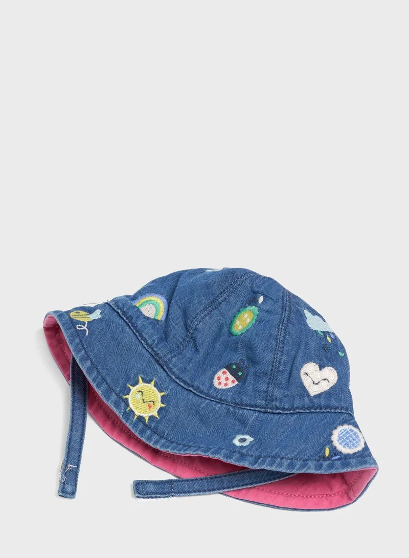 mothercare Denim Sun Hat