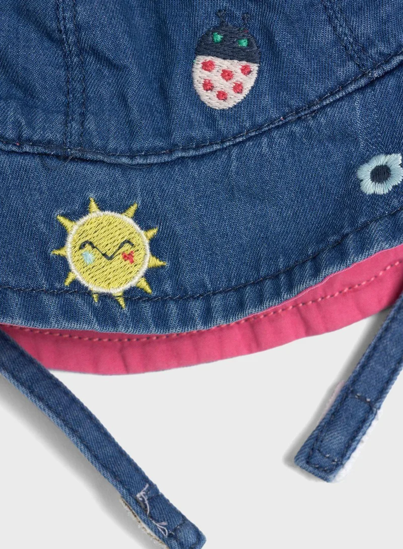 mothercare Denim Sun Hat