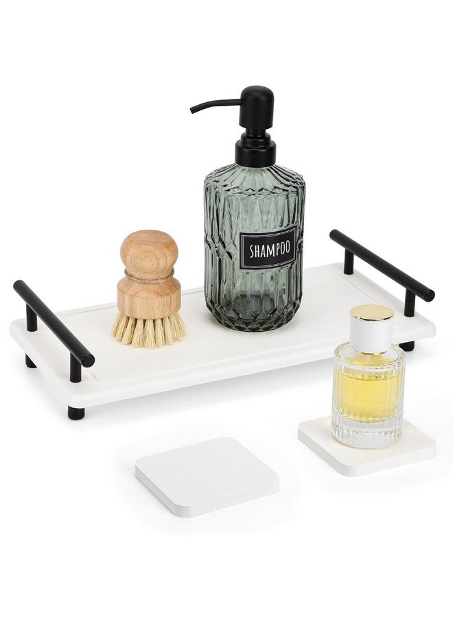 سيج بيوتي حامل حوض سريع الجفاف من Segbeauty، حصيرة تجفيف حجرية لطاولة المطبخ، صينية زينة الحمام، حامل إسفنج من حجر الدياتومي الأرضي، رف تجفيف الصابون، صينية حجرية ماصة للماء للحوض - Image 1