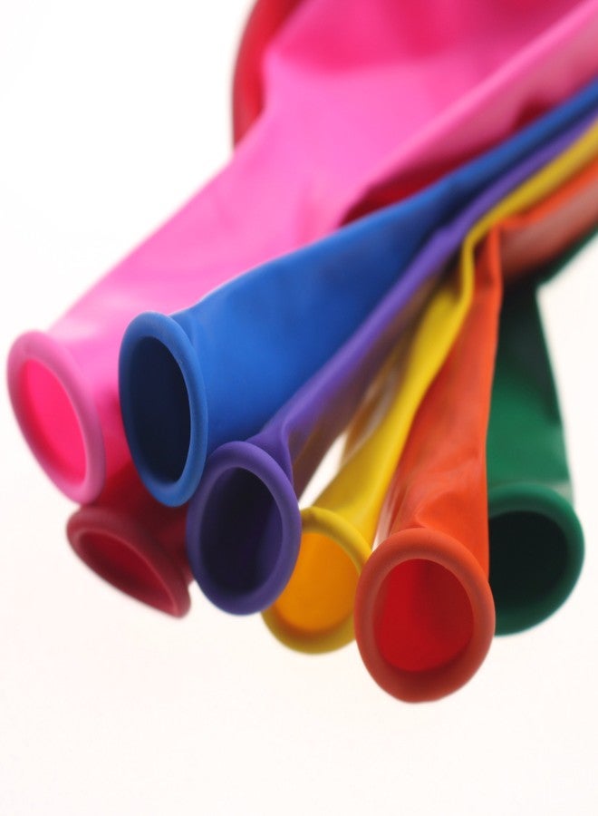 PMLAND 100 Pcs Assorted Rainbow Color Set Latex Party Balloons 12 Inches for Party Supplies Event Holiday Festival Family Party Decoration - Image 3