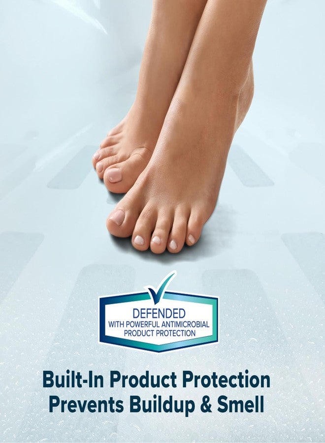 SlipX Solutions Protected Wide Non-Slip Adhesive Safety Treads | 8" Anti-Slip Bathroom Accessories - Bathtub, Shower, & Step Power Grip Floor Grips | 12 Large Floor Tread Stickers, Clear - Image 4