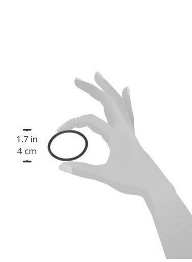 سكانشي أربطة شعر مطاطية سوداء من جل سكونشي، قبضة مانعة للانزلاق، تثبيت قوي - ذيل حصان، 14 قطعة (عبوة من قطعة واحدة) - Image 2