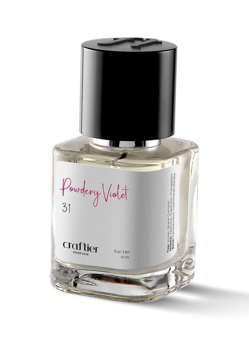Craftier Perfume Powdery Violet - Inspired by Crystal Noir - Image 1