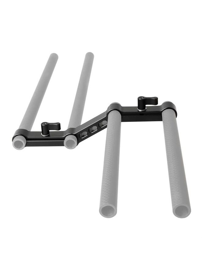 NICEYRIG Z-Shape Offset Raised 15mm Rail Rod Clamp Ajustable Levers for 15mm Rods on DSLR Camera Shoulder Rig - Image 5