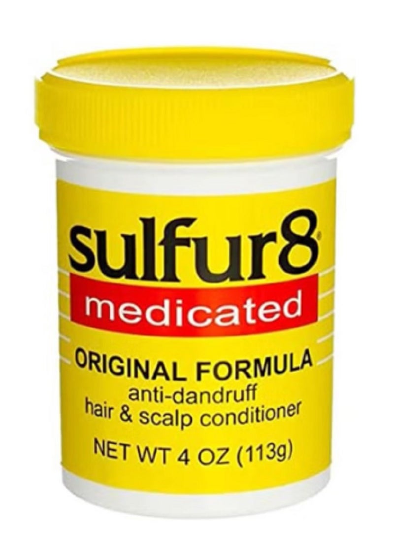 Sulfur 8 Medicated Anti-Dandruff Hair And Scalp Treatment 113gm - Image 1
