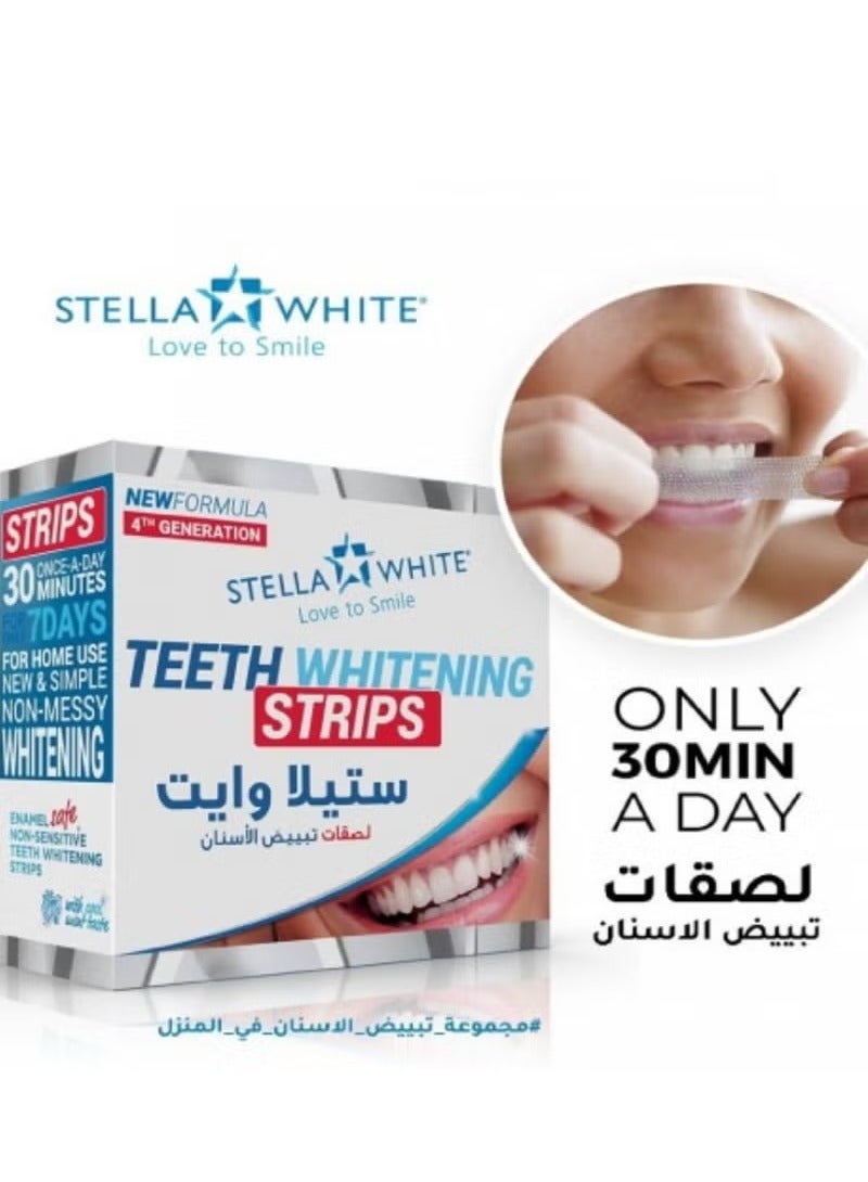 Stella White Tooth Strips Whitening - 28 Pcs - Image 2