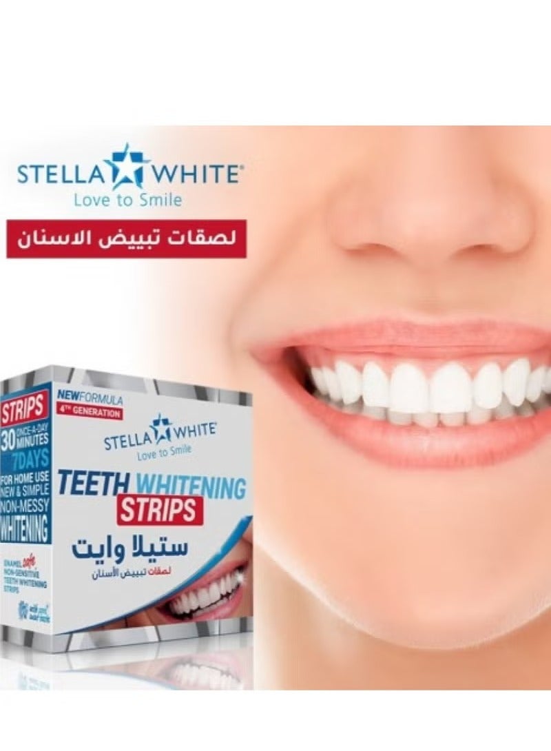 Stella White Tooth Strips Whitening - 28 Pcs - Image 1