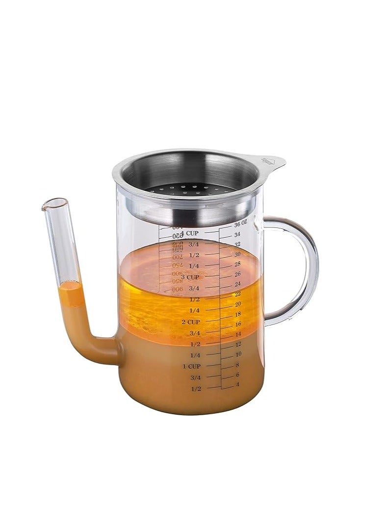 KUCHENPROFI Küchenprofi Glass/Stainless Steel Gravy Separator - Image 1