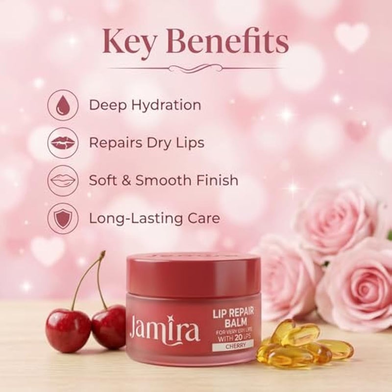 Jamira Lip Balm cheery jar 10 ml - Image 3