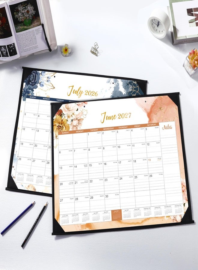 Tersus Large Desk Calendar 2026-2027, July 2026 - December 2027, 18 Month Desk Calendar, 22" x 17", Corner Protectors, Schedule Planner for Home, Office - Image 2