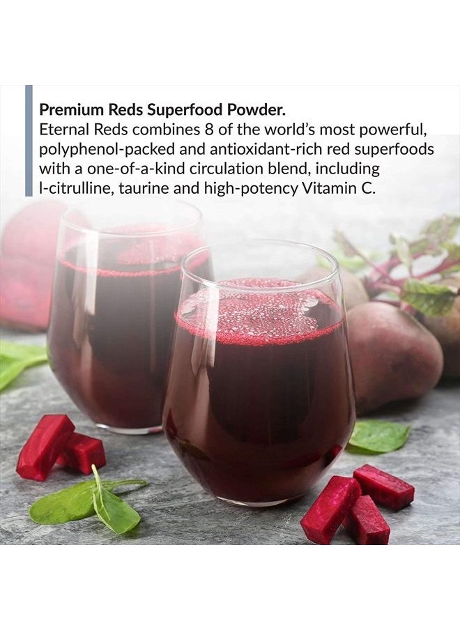 BioTrust Eternal Reds, Red Superfoods Powder, Support for Heart Health and Circulation, Energy, Stamina, No Added Sugar or Caffeine, Naturally Flavored and Sweetened, Berry Flavor (30 Servings)  - Image 3