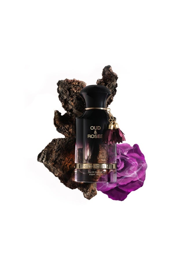 Ahmed Al Maghribi Oud And Roses EDP 60ml - Image 3