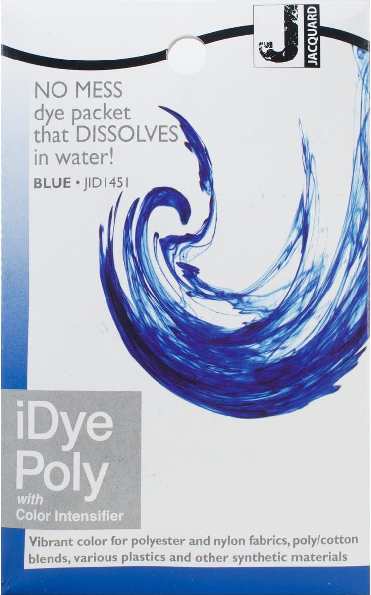 Jacquard Blue iDye Poly Fabric Dye 14g