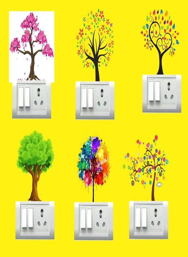 Sticker Studio Vinyl full Tree Switchboard Sticker And Decals Viny, Multicolorcolour (30 Cm X 23 Cm) - Image 2
