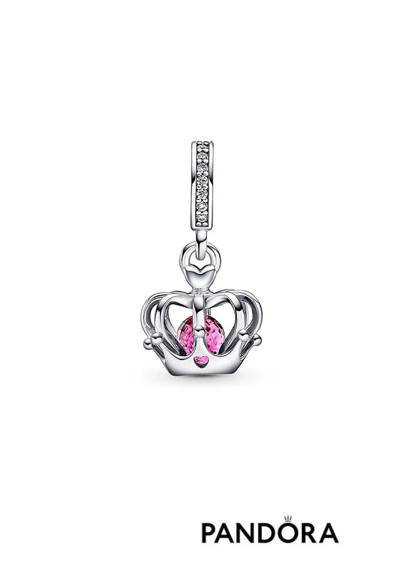 Pandora Violet - PANDORA Jewelry Zirconia Dangle Charm in Sterling Silver DIY Charms Jewelry Gift for Women Girls - Image 1