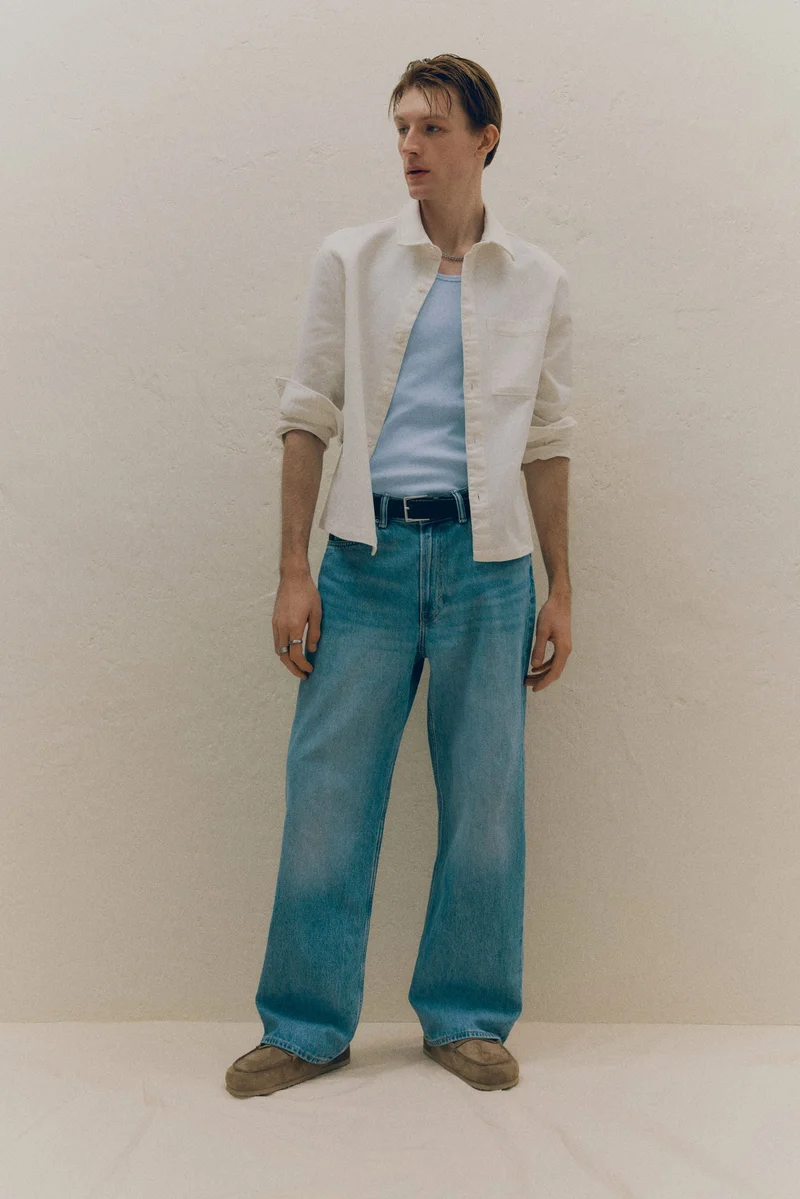 H&M Slim Fit Ribbed vest top